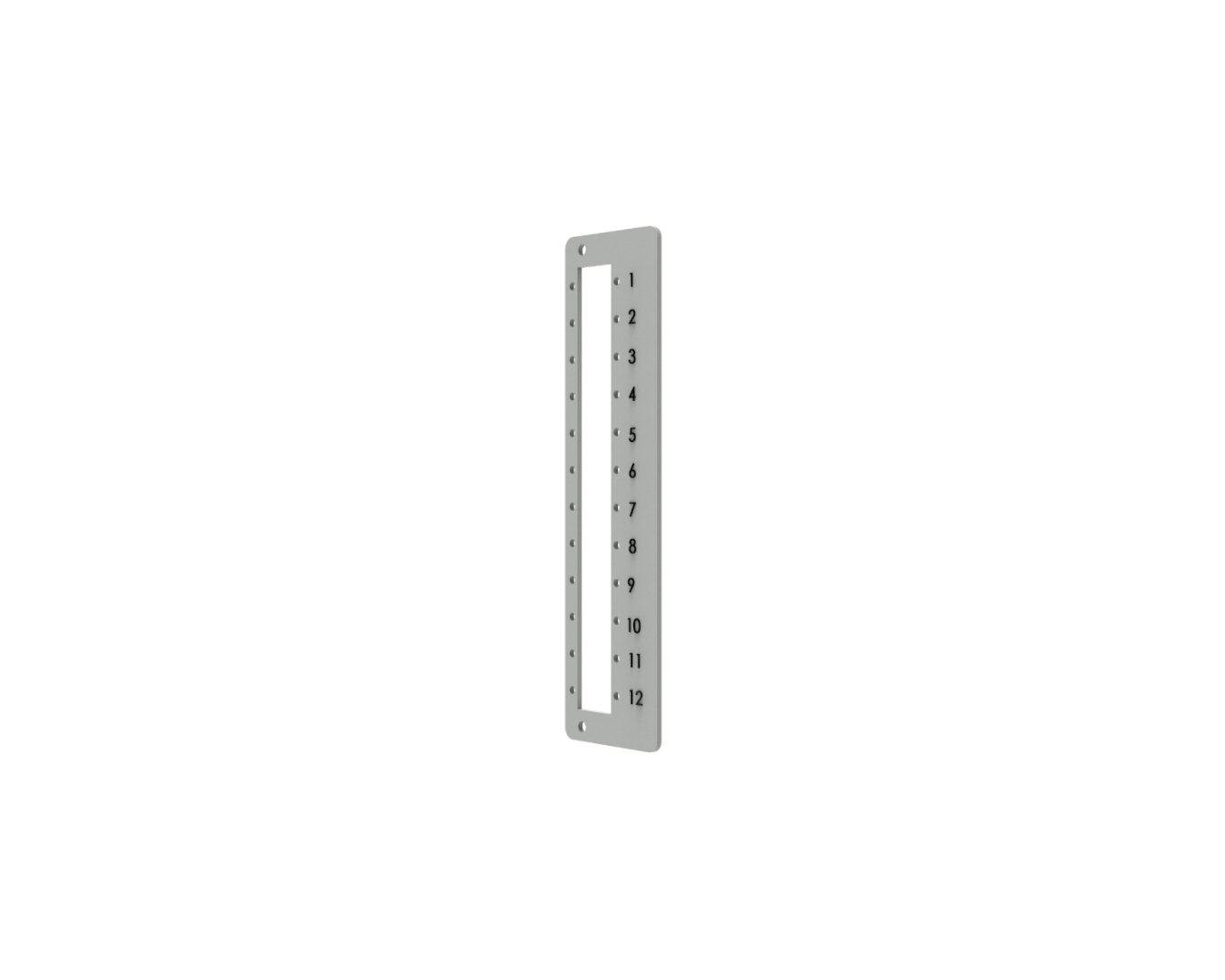 Fiber optic modular subracks: MK-PM-12-SCS-S-R7035